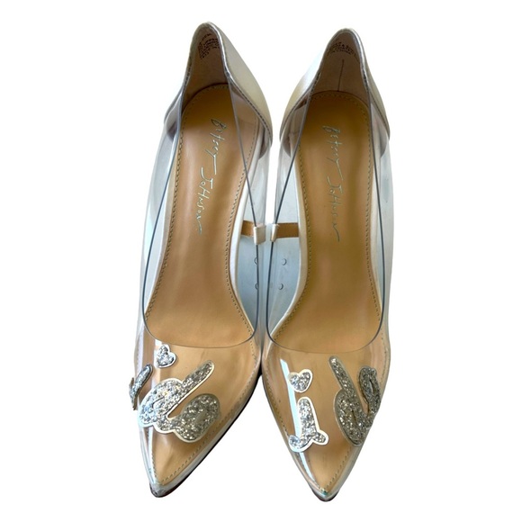 Betsey Johnson Shoes - BETSEY Johnson I Do Glitter Bridal Heels Size 8